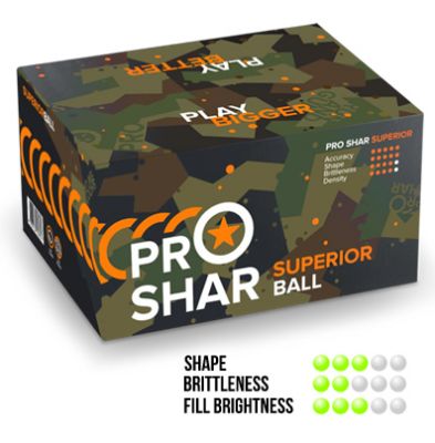 Pro-Shar SUPERIOR 2000 .68 Cal Paintballs